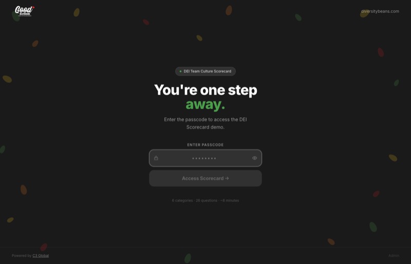 DEI Team Culture Scorecard