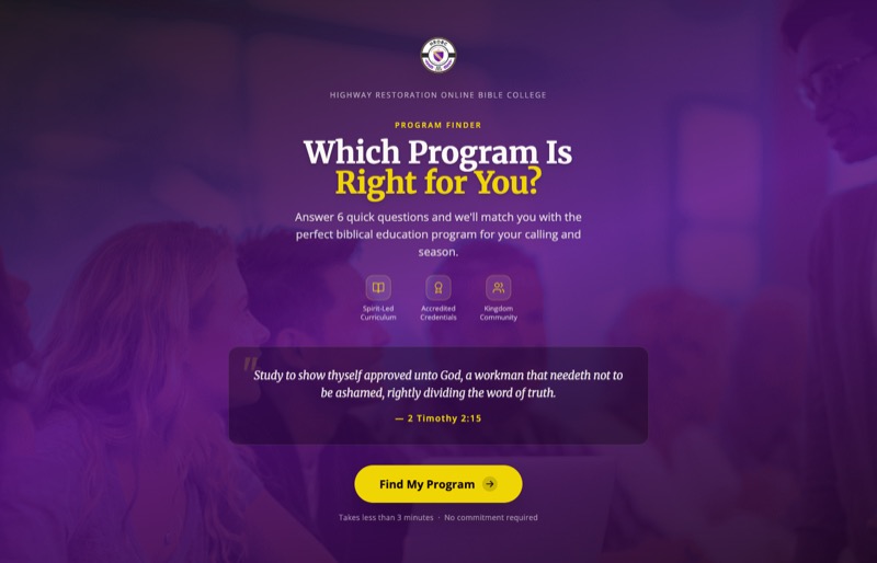HROBC Program Finder